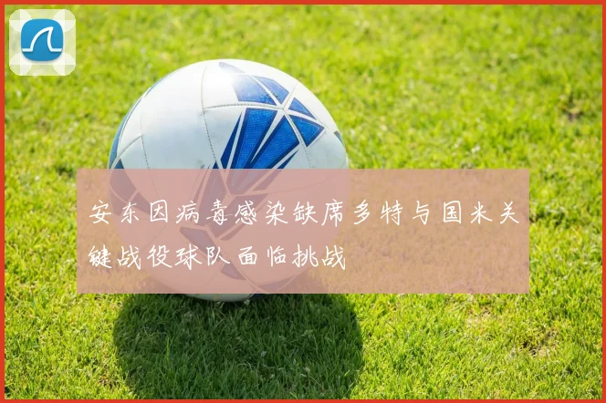 安东因病毒感染缺席多特与国米关键战役球队面临挑战